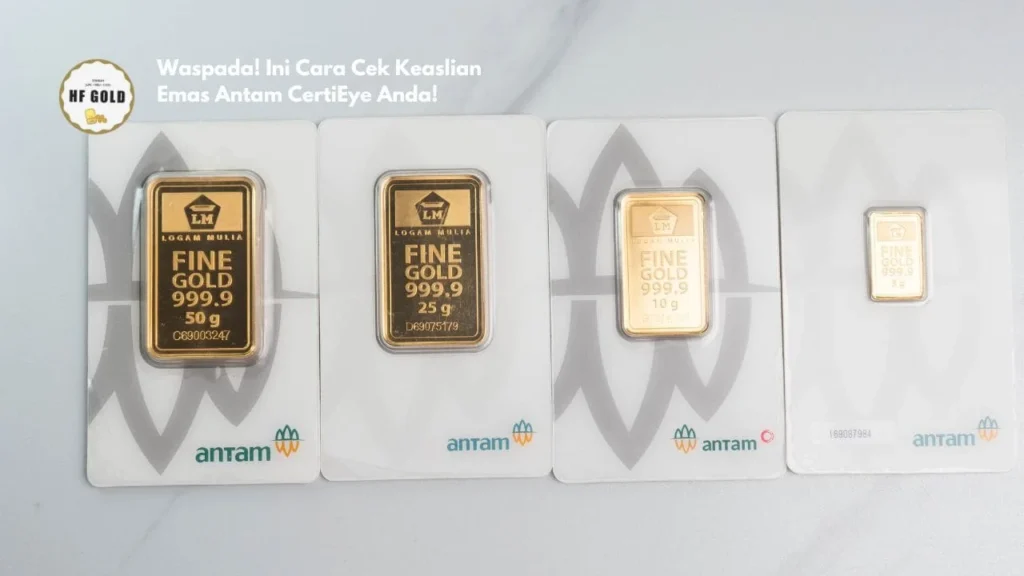 Cara Aplikasi CertiEye Cek Keaslian Emas Antam Lewat QR Code