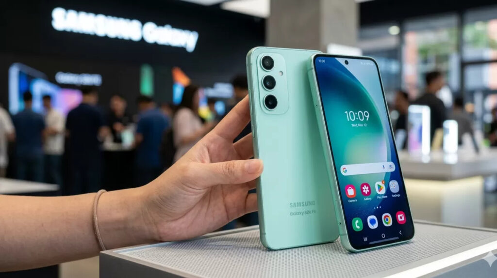 Wajah Asli Galaxy S26 FE Muncul ke Publik, Ada Perubahan Besar di Kamera