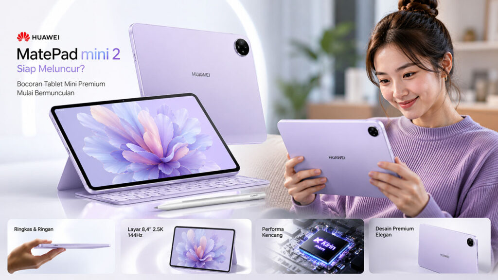 Huawei MatePad Mini Masuk Indonesia 24 Juni, Ini Spesifikasi Gahar-nya