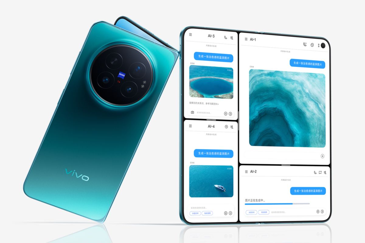 Vivo X Fold 6 Resmi Meluncur, HP Lipat Ini Punya Kamera ZEISS 200 MP Super Tajam!