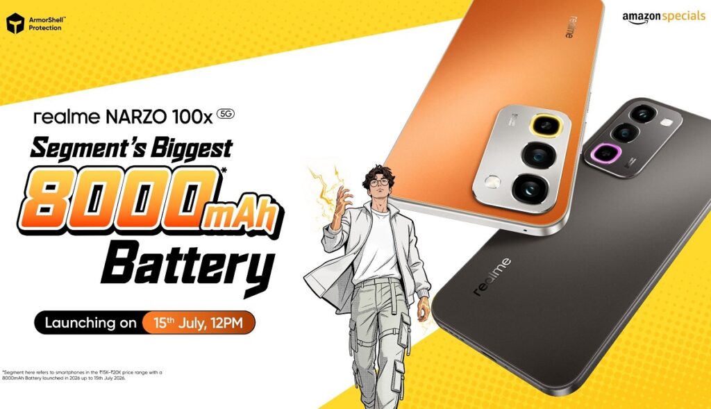 Lupa Cari Charger? Realme Narzo 100x Janjikan Daya Tahan hingga 3 Hari