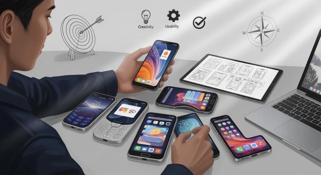 Feature Phone Baru HMD Punya Desain yang Mengingatkan pada BlackBerry
